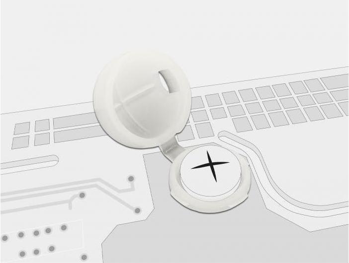 Actual product image Delock Protective cap for screw M4 natural 10 pieces