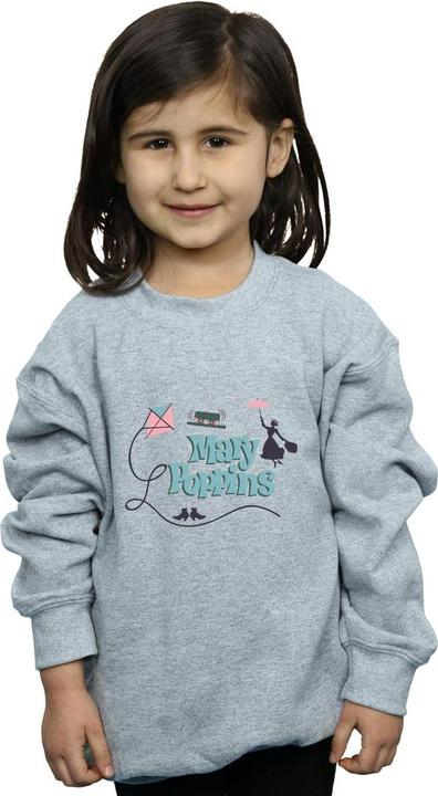 Immagine prodotto Disney Mary Poppins Logo Felpa Ragazze (140, 146)