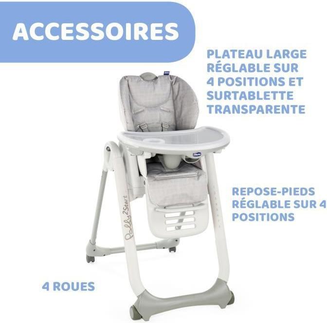 Actual product image Chicco Polly 2 Start High Chair (Highchair)