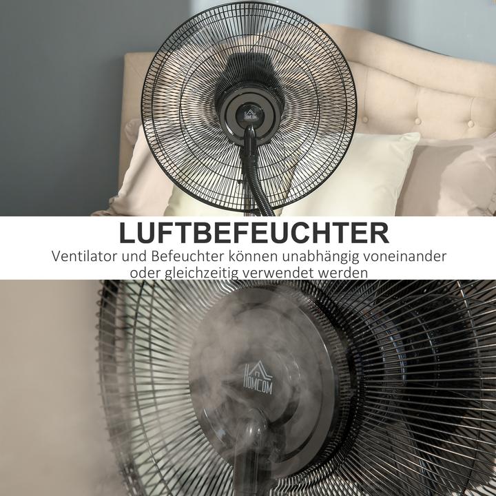 Immagine prodotto Homcom Ventilatore a piantana per nebbia