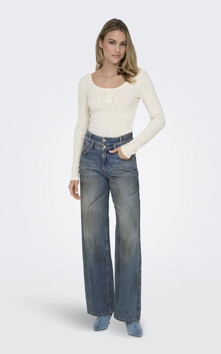 Immagine prodotto Only ONLESME-HOPE Super-High Waist Weiter Beinschnitt Jeans Jeans mit weitem Bein (W29/L32)