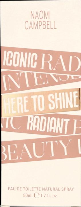 Immagine prodotto Naomi Campbell Here To Shine Eau de Toilette 50ml (Eau de toilette, 50 ml)