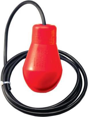 Produktbild Rs Pro Hochdichtes Polyethylen Schwimmerschalter Extern 110V / 10 A, Öffner, 0°C  +55°C, mit 5m Lei