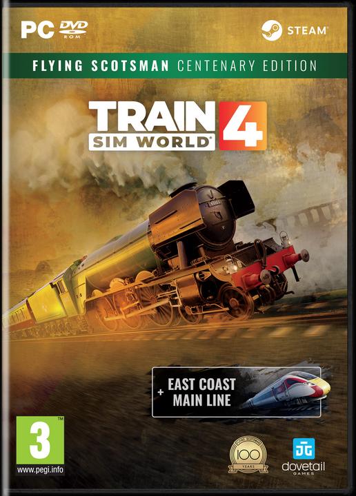 Actual product image Train Sim World 4 includes Flying Scotsman (PC)