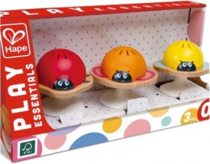 Actual product image Hape Stay-put rattles