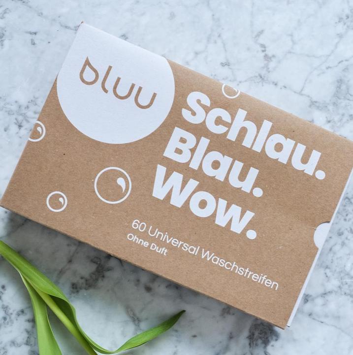 Actual product image bluu Universal washing strips (60 Washing cycles, Sheets)