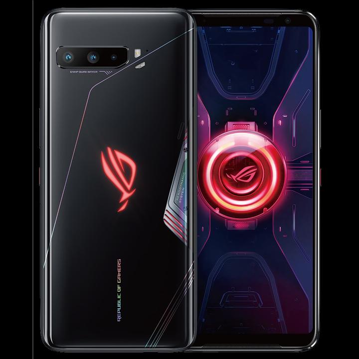Actual product image ASUS ROG Phone 3 (12GB) (512 GB, Black, 6.59", Dual SIM, 64 Mpx, 5G)