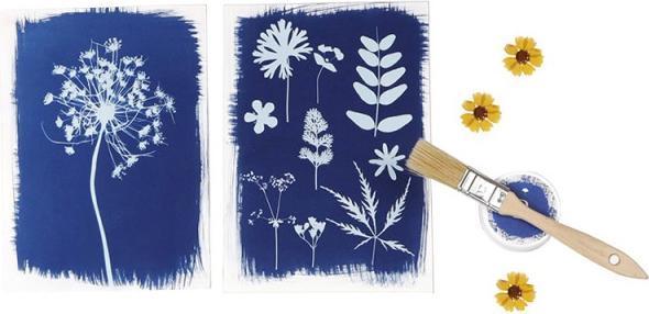 Actual product image Clairefontaine Cyanotype Creative Kit Set