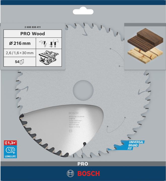 Productafbeelding Bosch Professional Zubehör Optiline Hout