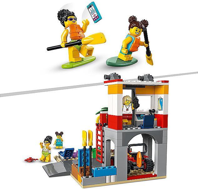 Produktbild LEGO Rettungsschwimmer-Station (60328, LEGO City)