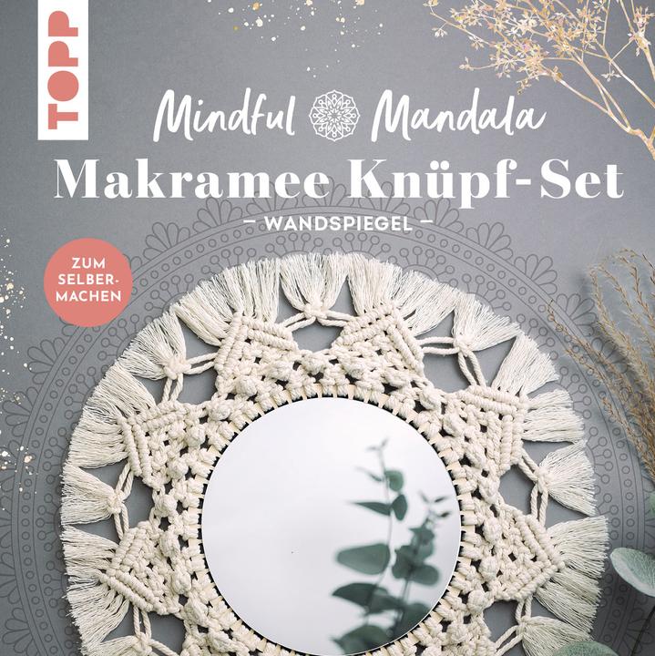Immagine prodotto Topp Mindful Mandala - Set di nodi in macramè "Specchio da parete