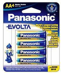 Actual product image Panasonic Evolta (4 pcs., AA)