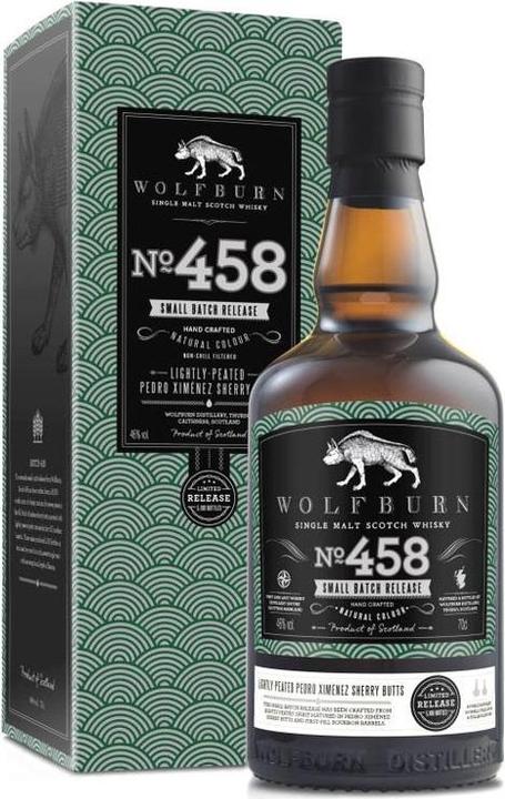 Immagine prodotto Wolfburn Lotto 458 Rilascio di piccoli lotti (Single Malt)