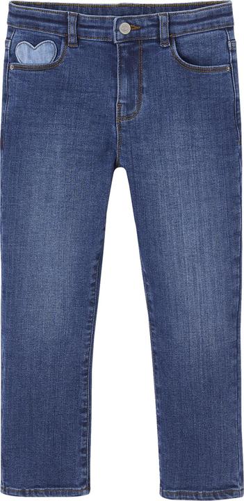 Actual product image Vertbaudet Mädchen Slim-Jeans, Hüftweite COMFORT (146)