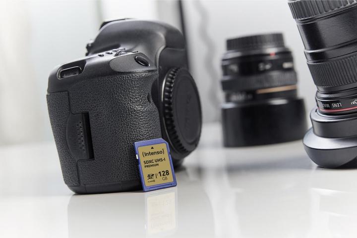 Productafbeelding Intenso SDXC-kaart (128 GB, SDXC, U1, UHS-I)