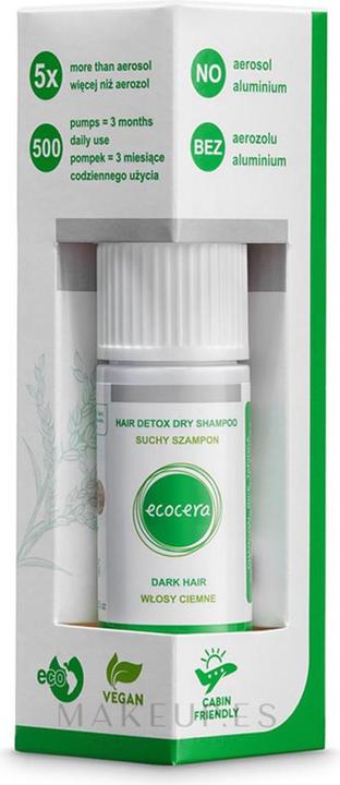 Produktbild Ecocera Dry Shampoo Hair Detox - Dry Shampoo (Trockenshampoo)