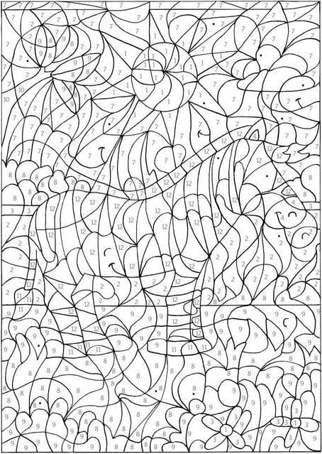 Actual product image Tessloff Painting by numbers. At the zoo