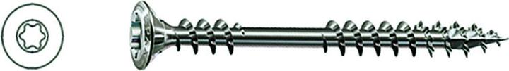 Image du produit Spax Vis de façade 4,5 x 70 mm 100 pcs. Acier inoxydable A2 ( 25470004507022 ) Filet de fixation Mini (100 Vis par pièce)