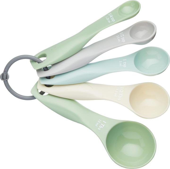 Actual product image Colourworks Classics Five Piece Measuring Spoon Set, Tagged (42000 ml)