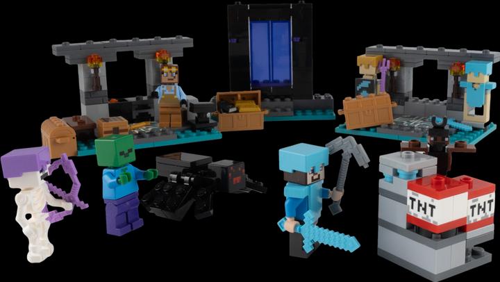 Produktbild LEGO Minecraft Angriff auf die Schatzkammer NEU! Menge 1x