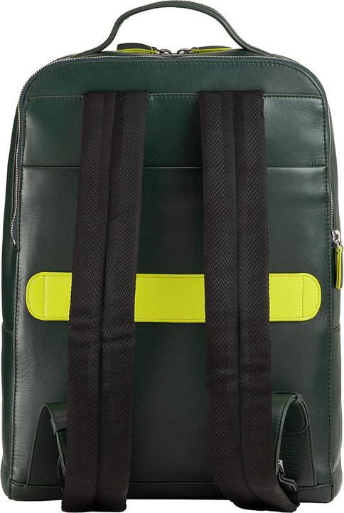 Actual product image Dudubags Baltimora - Leather Backpack 13" Mangrove (10 l)