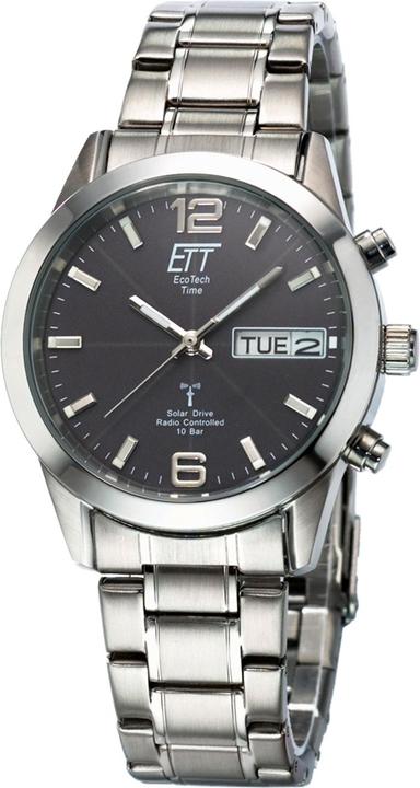 Produktbild ETT EGS-11247-22M Solar Drive Funkuhr Gobi Herrenuhr 40mm 10ATM (Analoguhr, Funkuhr, 40 mm)