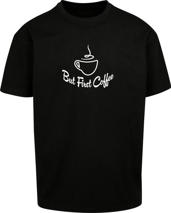 Merchcode But First Coffee Heavy Oversized Tee - 117871 (XL)