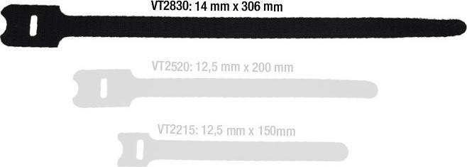 Produktbild Adam Hall VT 2830 Klett Kabelbinder (Klettkabelbinder, 306 mm)