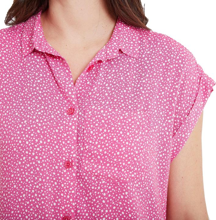 Actual product image TOG24 Womens/Ladies Pebble Capped Sleeved Shirt (38 D)