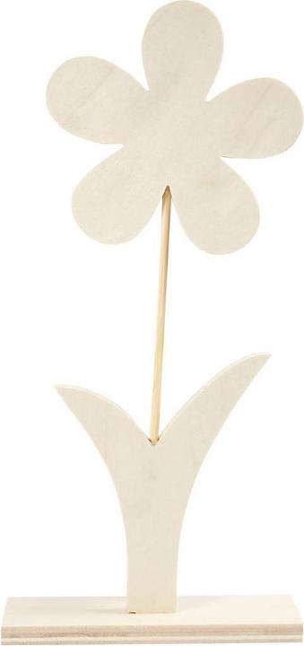 Immagine prodotto Creativ Company Fiore in legno con base, 26 cm