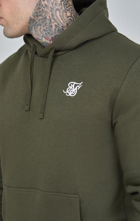 Actual product image Siksilk Hoodie Khaki Essential Overhead Hoodie (XS)