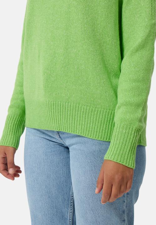 Produktbild Cash-Mere Seide Kaschmir Oversize Style V-Ausschnitt Pullover (L)