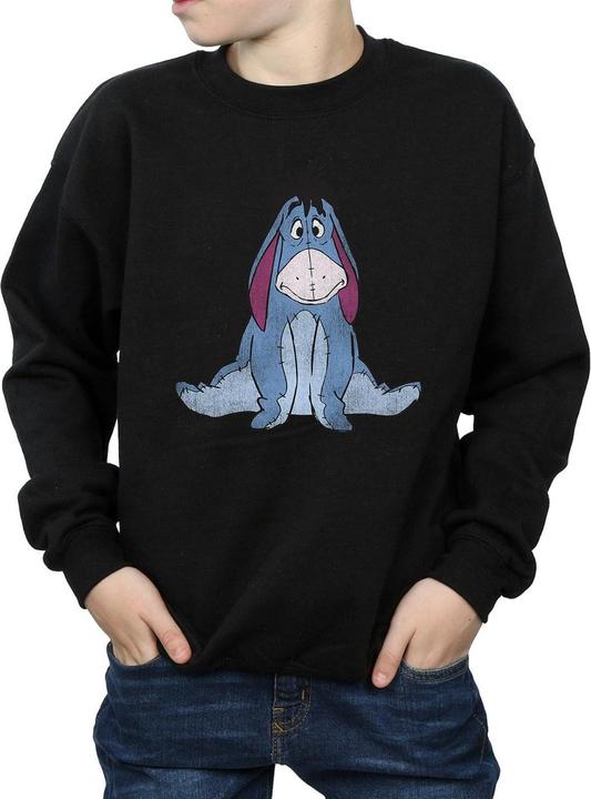 Actual product image Disney Boys Winnie The Pooh Classic Eeyore Sweatshirt (152, 158)