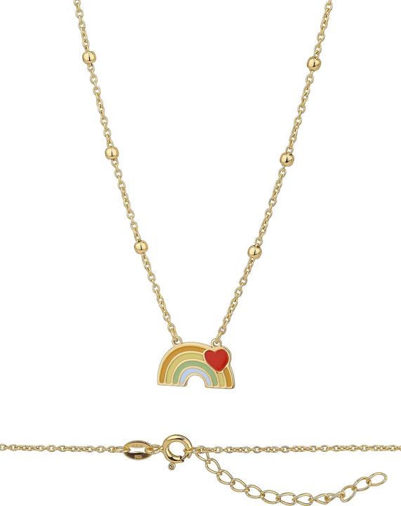 Produktbild Leyda Regenbogen Kids Schmuck (Emaille, Silber 925 1 Mikron Gelb Vergoldet 18k)