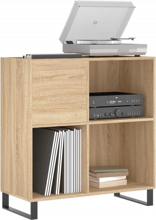 Actual product image VidaXL Plattenschrank Sonoma-Eiche 84,5x38x89 cm Holzwerkstoff