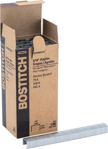 Actual product image Bostitch Staples (5000 x)