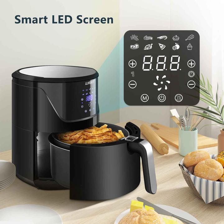 Immagine prodotto Llivekit Friggitrice ad aria calda XXXL da 7 litri in nero
