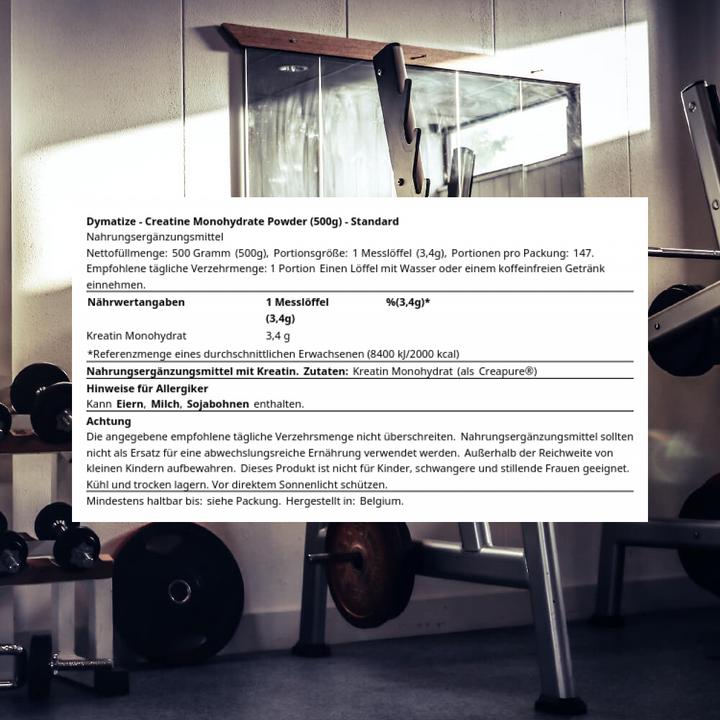 Immagine prodotto Dymatize Creatina monoidrato (1 Pezzo/i, Polvere, 500 g)