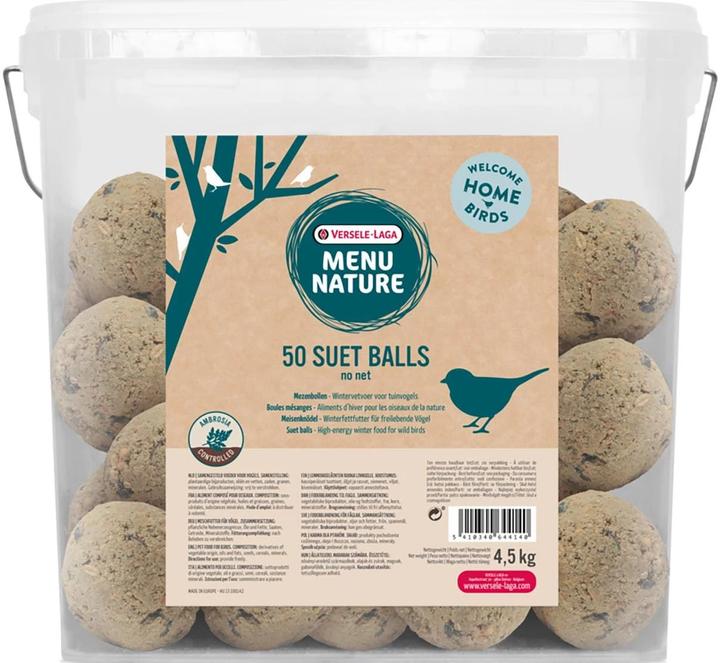 Versele Laga Mangime per uccelli Fagottini di Tit senza rete, 50 x 90 g (1 x, 4.50 kg)