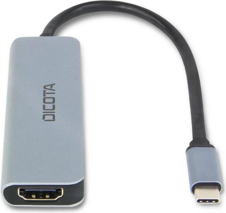 Produktbild Dicota USB-C 5-in-1 Video Hub 4K (USB-C, 5 Ports)