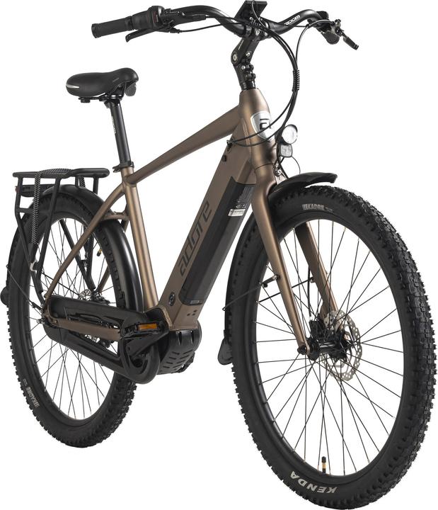 Adore E-Citybike 28" Alu Vélo de ville CX-290 Moteur central 60NM / 15Ah bronze mat (44 cm)