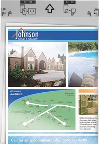 Actual product image Brother CS-A3001 CARRIER SHEET (5 PCS.
