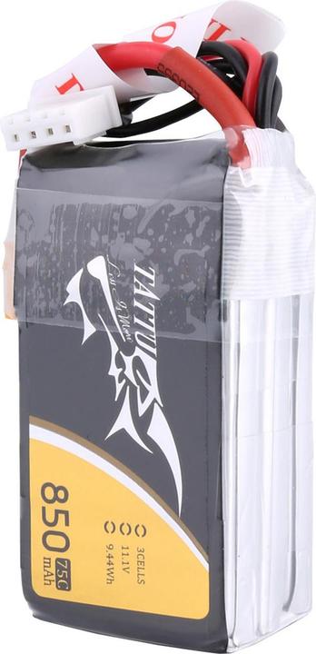 Produktbild Tattu RC-Akku LiPo 850 mAh 11.1 V 75C (11.10 V, 850 mAh)