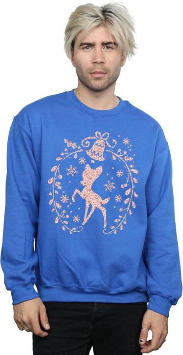 Immagine prodotto Disney Bambi Christmas Wreath Felpa Uomo (XXL)