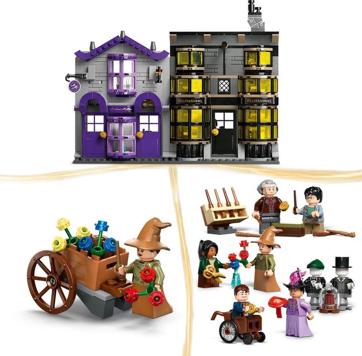 Image du produit LEGO 76439 Costumes Ollivanders™ & Madame Malkin (76439, LEGO Harry Potter)