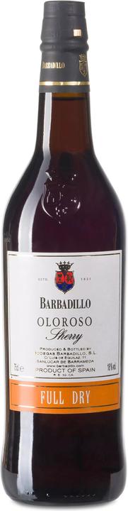 Produktbild Bodegas Barbadillo Sherry Oloroso Full Dry (1 x 75 cl, 2015)