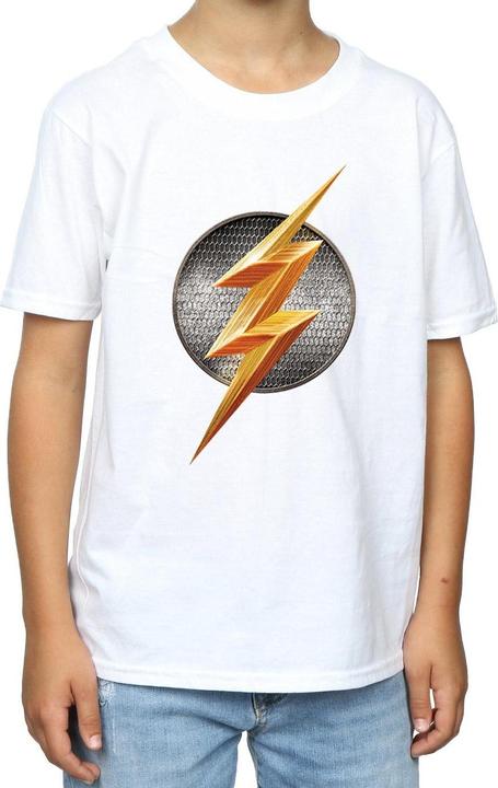 Image du produit - T-shirt JUSTICE LEAGUE MOVIE FLASH EMBLEM - Garçon (152, 158)