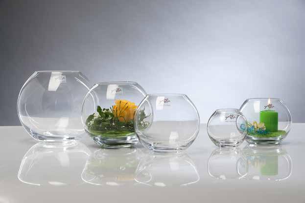 Immagine prodotto Sandra Rich Kugelvase ø9cm klar (1 x, 12 x 12 x 10 cm)