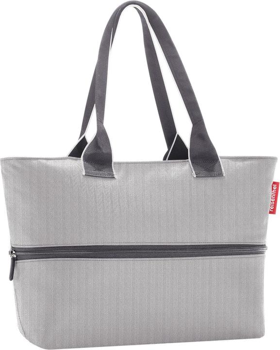reisenthel shopper e1 herringbone grey