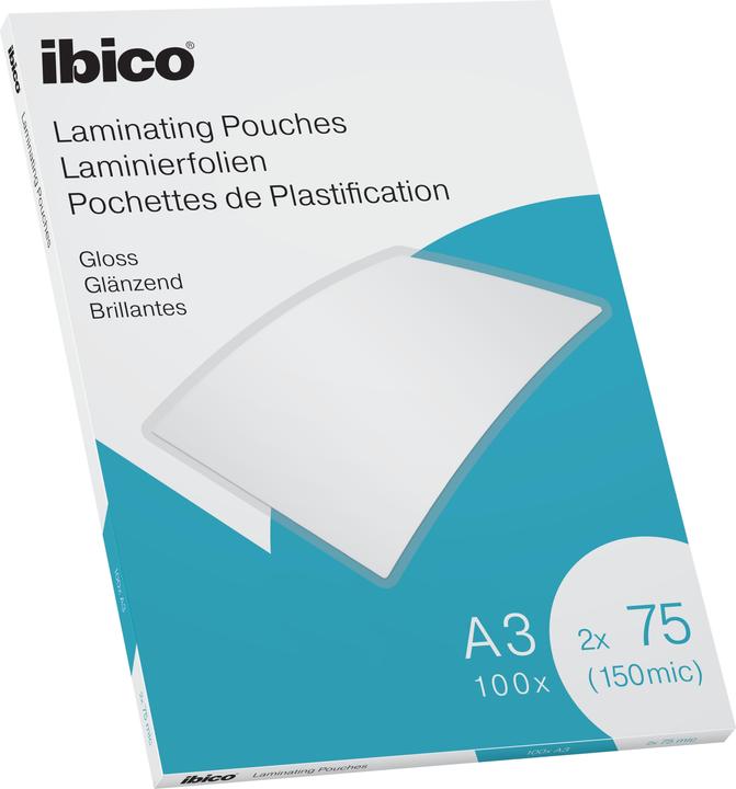 Ibico Laminating foil (A3, 100 Piece, 75 µm)